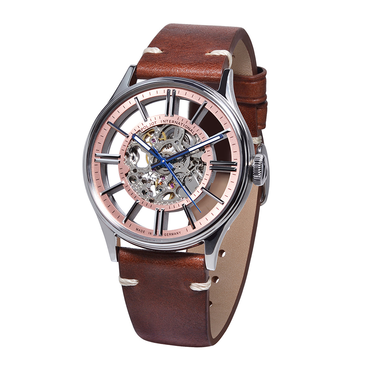 POLJOT INTERNATIONAL Vintage Skeleton 6114.1220103 - Red Army Watches