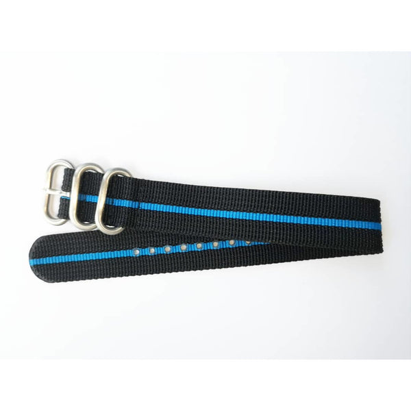 Black & Blue Classic Nato Strap - Red Army Watches Malaysia