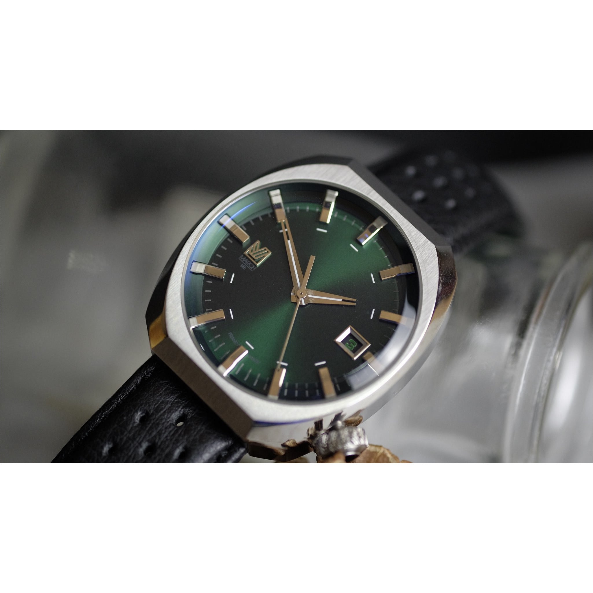 MARCH LA.B AM3 – Electric Forest 38mm - Red Army Watches