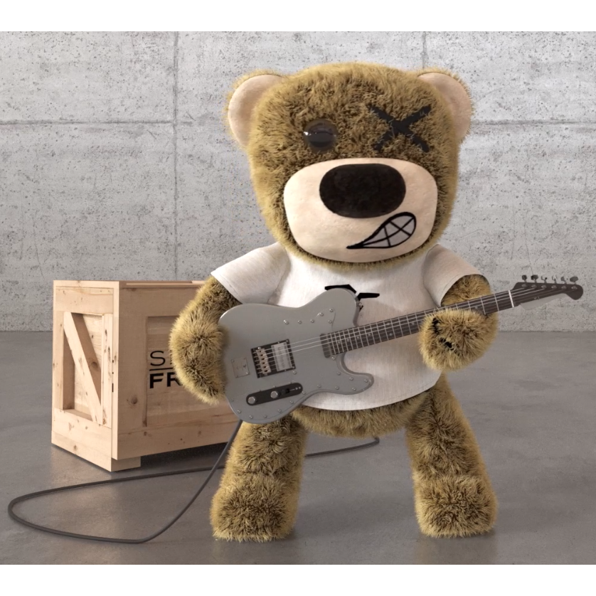 SEVENFRIDAY RILEY BEAR WITH GUITAR- Red Army Watches Malaysia