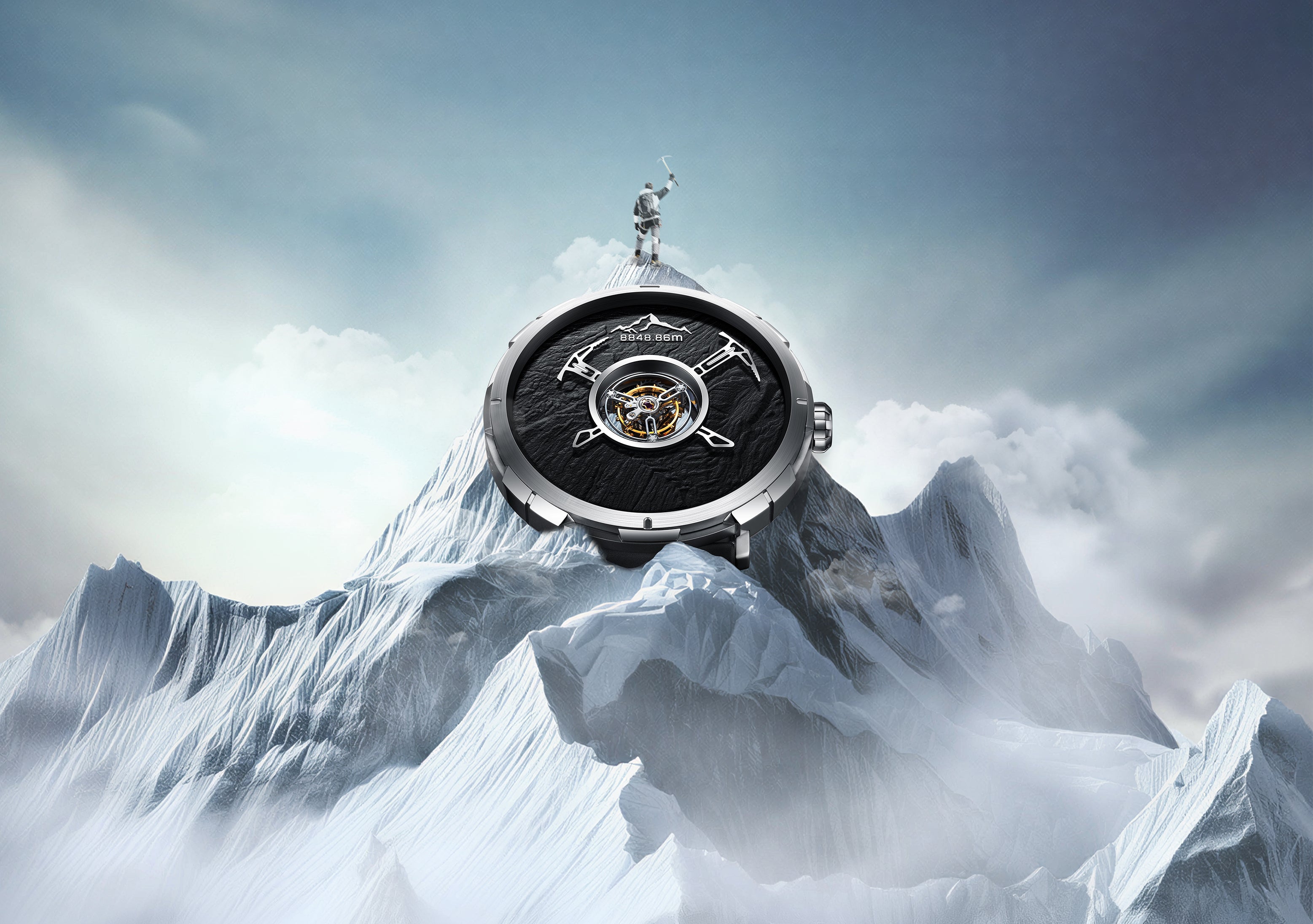 Time Ascends: The Everest Summit Central Tourbillon by CIGA Design