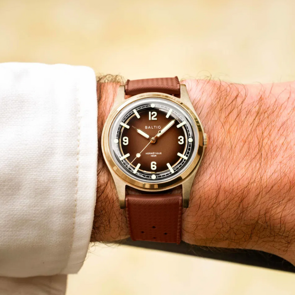 Why the Baltic Hermétique Tourer Bronze is the Must-Have Watch of the Season