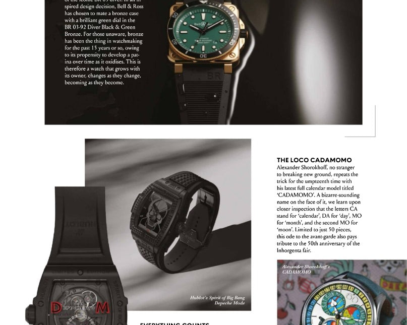 Alexander Shorokhoff - Cadamomo Featured in Prestige May Issue