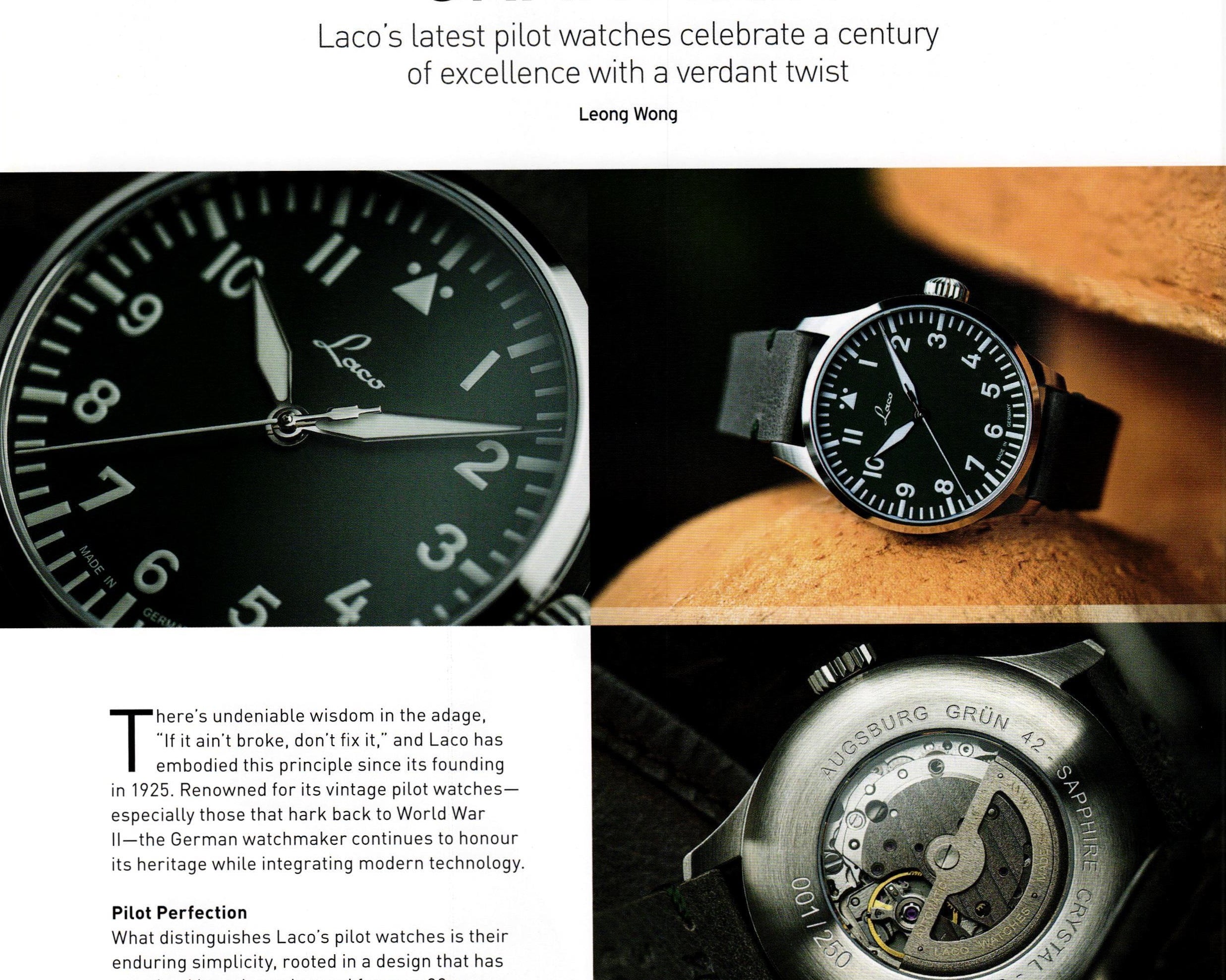 Green Grandeur. LACO featured in CROWN Oct 2024