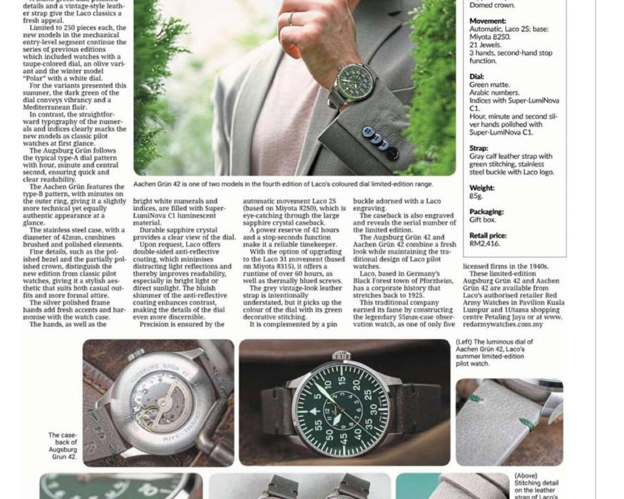 LACO Featured in the Star 24 August 2024
