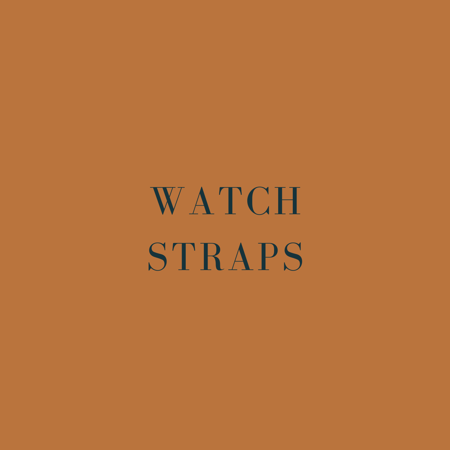 Watch Straps