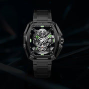 CIGA Design Z-Series Hunter Black Skeleton Automatic Watch