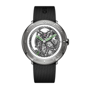 CIGA DESIGN VECTOR TITANIUM SKELETON WATCH - Red Army Watches 