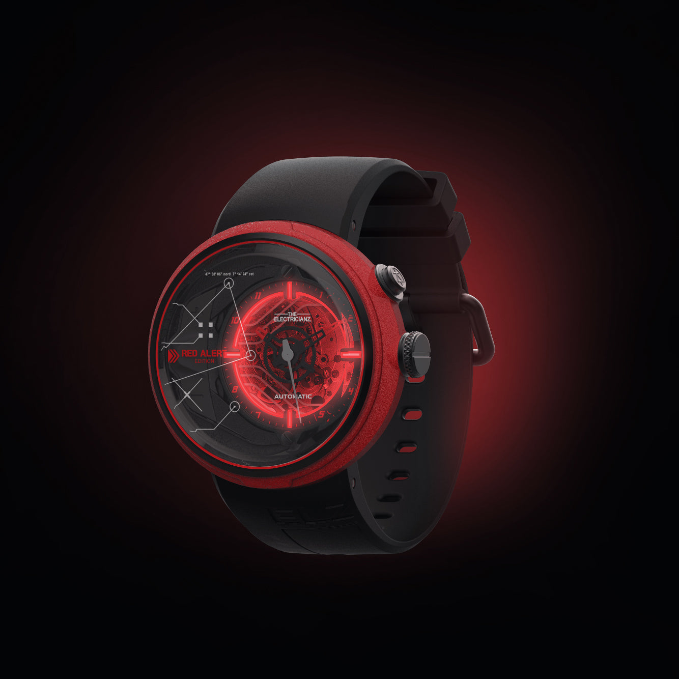 The ELECTRICIANZ Red Alert - Red Army Watches Malaysia