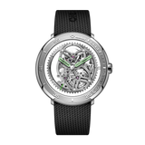CIGA DESIGN VECTOR STAINLESS STEEL SKELETON WATCH