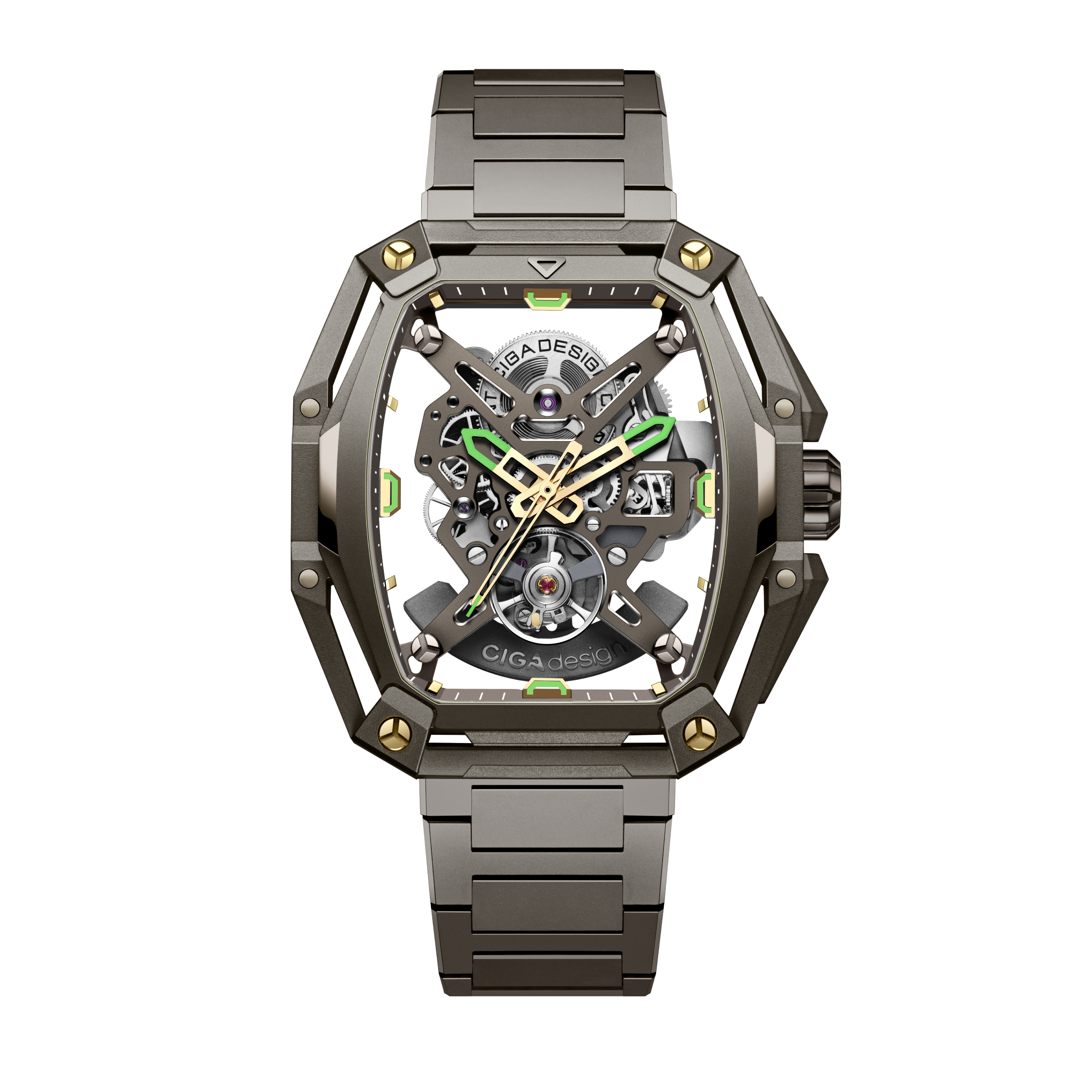 CIGA DESIGN HUNTER VINTAGE BROWN GOLD