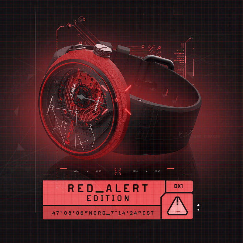 The ELECTRICIANZ Red Alert - Red Army Watches 