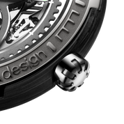 CIGA DESIGN VECTOR CARBON FIBER SKELETON WATCH - Red Army Watches 