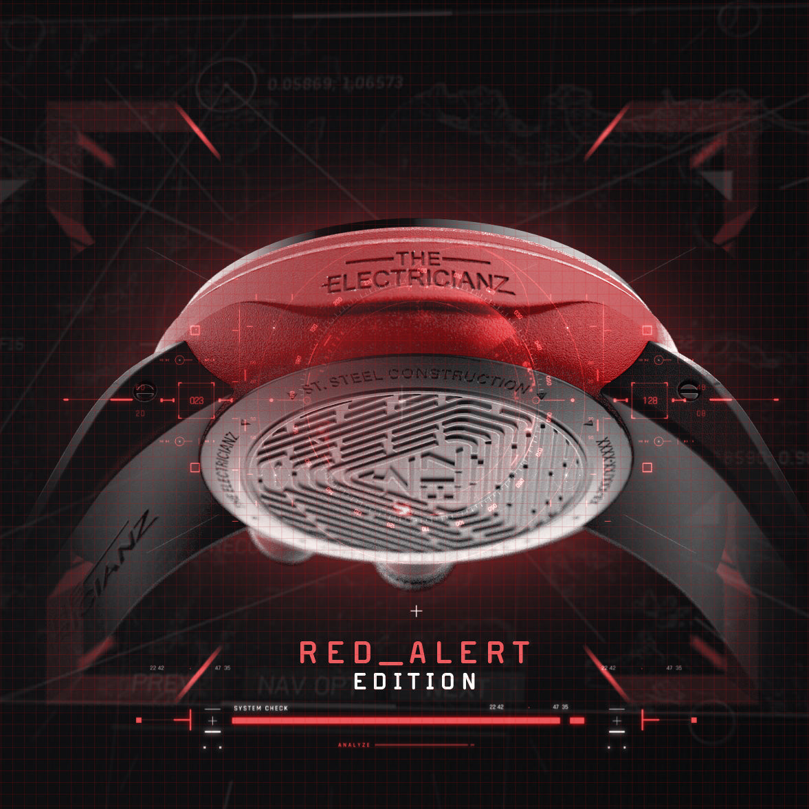 The ELECTRICIANZ Red Alert - Red Army Watches Malaysia