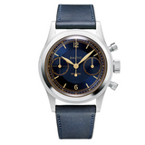 BALTIC BICOMPAX 003 BLUE GILT (STITCHED NAVY) - Red Army Watches 