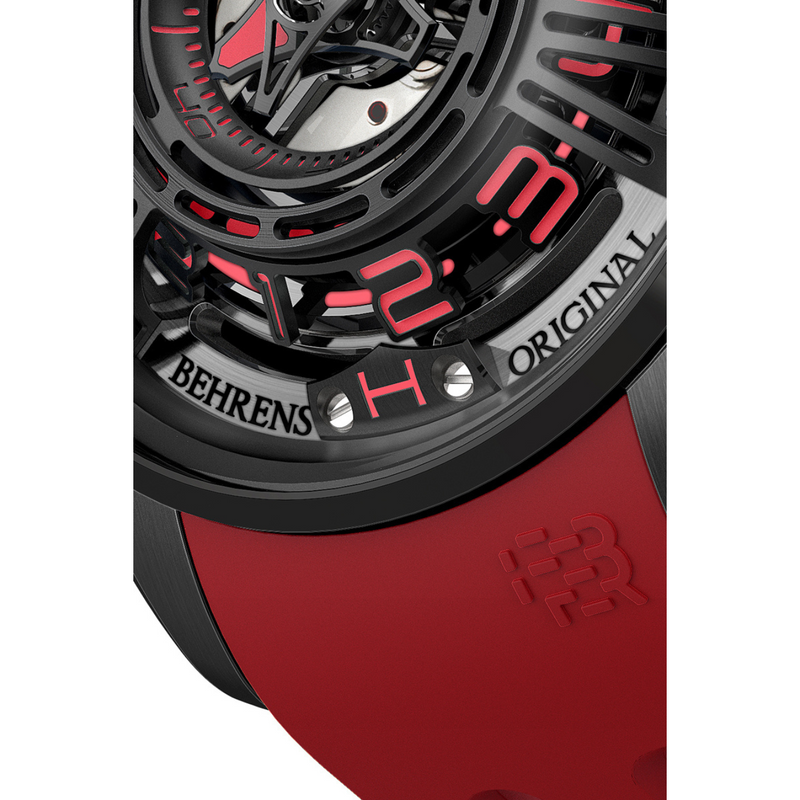 BEHRENS "STARSHIP" AUTOMATIC RED