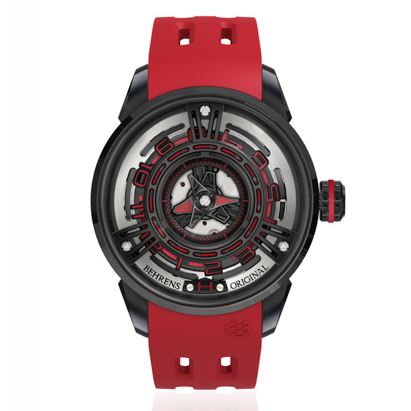 BEHRENS "STARSHIP" AUTOMATIC RED