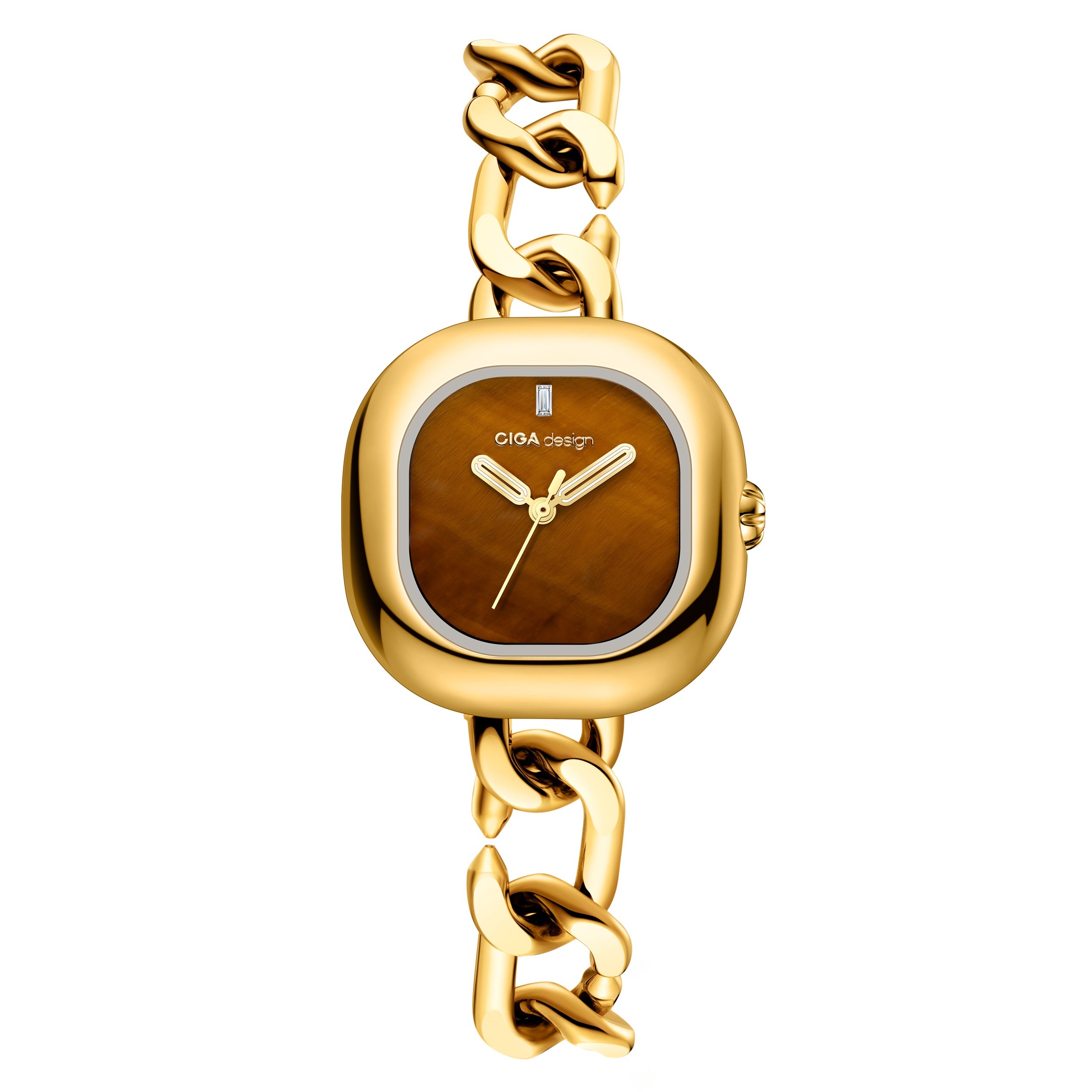 CIGA Design D-Series Aglaia Brown 33mm (Copy) - Red Army Watches 