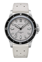 BALTIC AQUASCAPHE MK2 WARM SILVER (CLASSIC WARM SILVER RUBBER) - Red Army Watches 