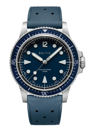 BALTIC AQUASCAPHE MK2 BLUE (CLASSIC BLUE RUBBER) - Red Army Watches 