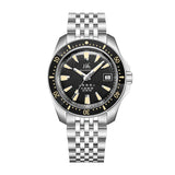 SHANGHAI WATCH 114 MILITARY DIVER BLACK DIAL GOLDEN