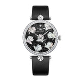 SHANGHAI WATCH MODERNE LADY MAGNOLIA BLOSSOM SILVER