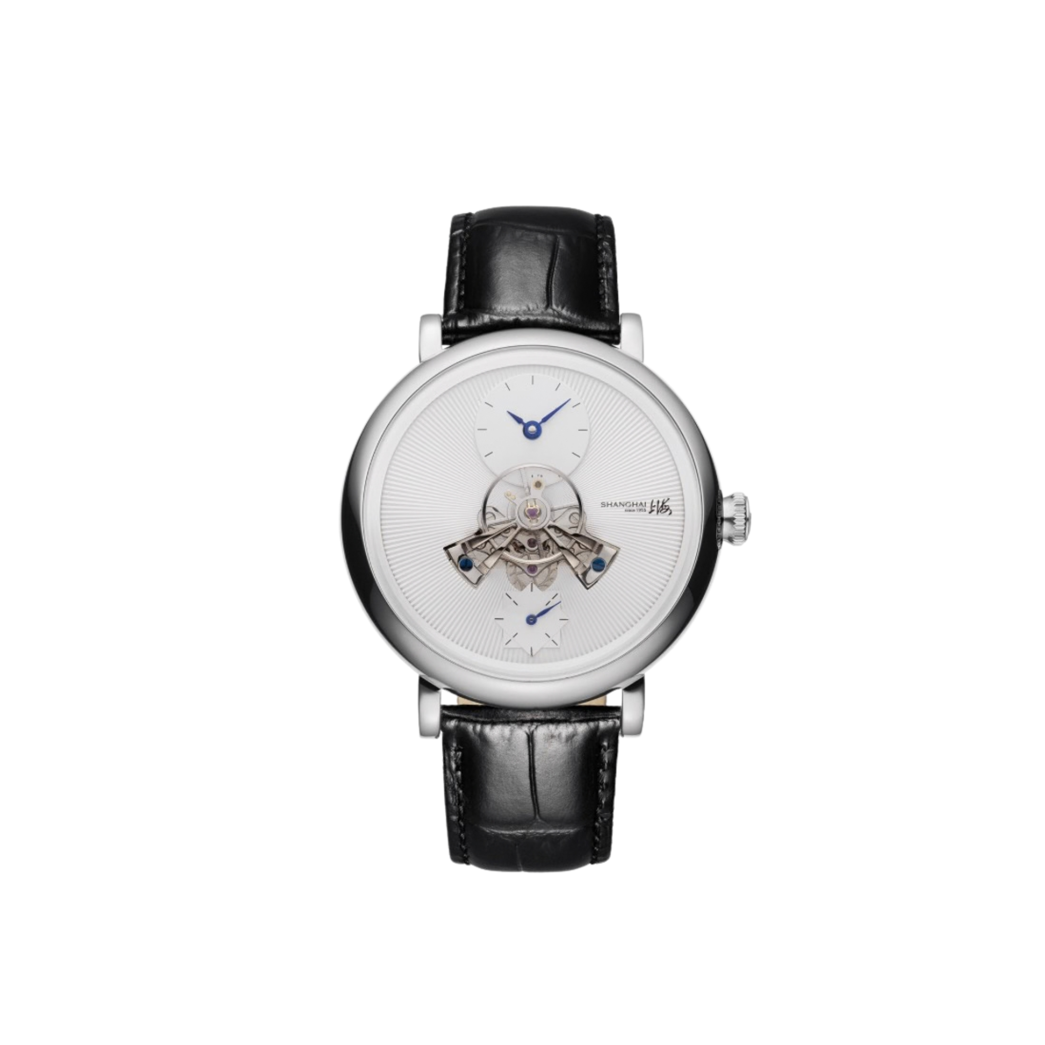 Shanghai Watch THE BUND Dome 43mm automatic watch with central balance wheel