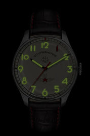 STURMANSKIE GAGARIN HERITAGE SILVER GREY 2609/3695123 - Red Army Watches 