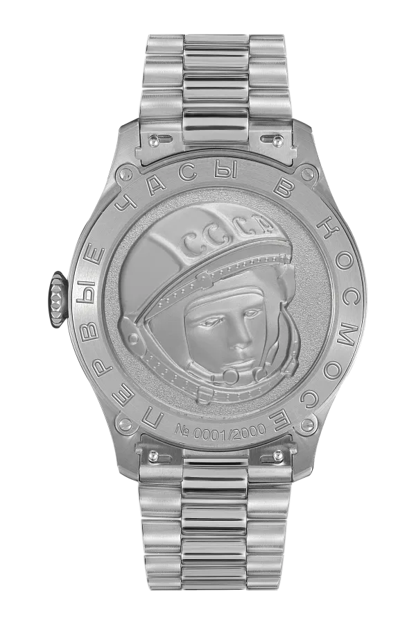STURMANSKIE GAGARIN HERITAGE SILVER GREY 2609/3695123 - Red Army Watches 