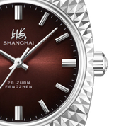 SHANGHAI ORIGINATE WATCH AESTHETE RETRO 7110 RED DIAL - Red Army Watches 
