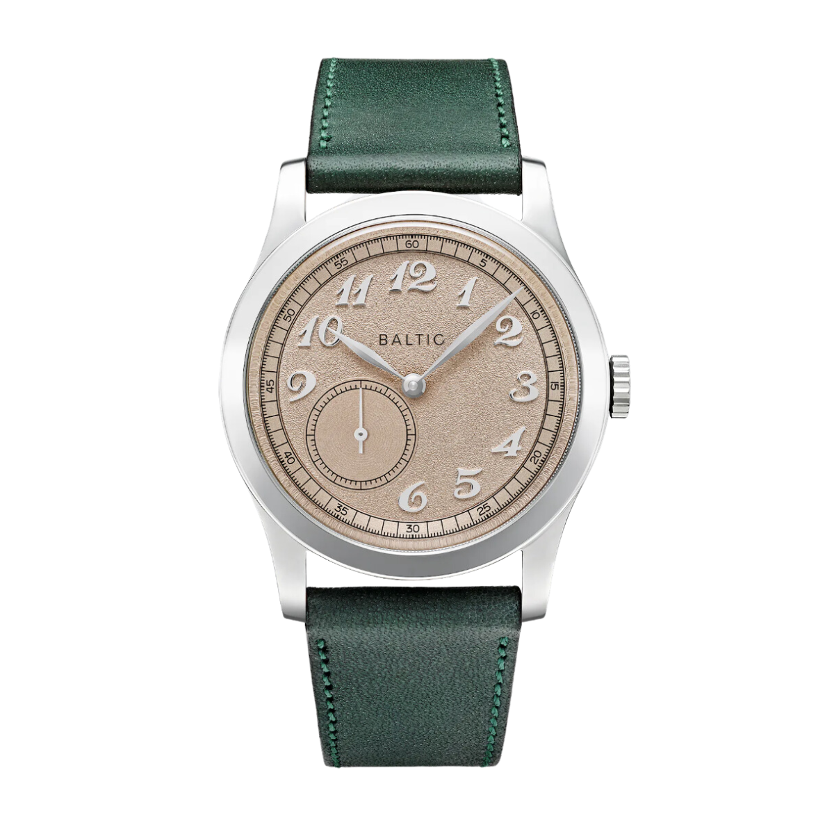 BALTIC MR01 SALMON (STITCHED GREEN) - Red Army Watches 