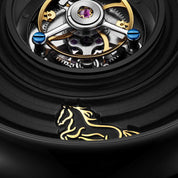 CIGA DESIGN CHINESE ZODIAC YEAR OF THE HORSE TOURBILLON, LIMITED 199 PIECES - Red Army Watches 