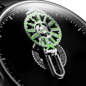 CIGA DESIGN TIME CIPHER SILVER WANDERING HOUR WATCH - Red Army Watches 