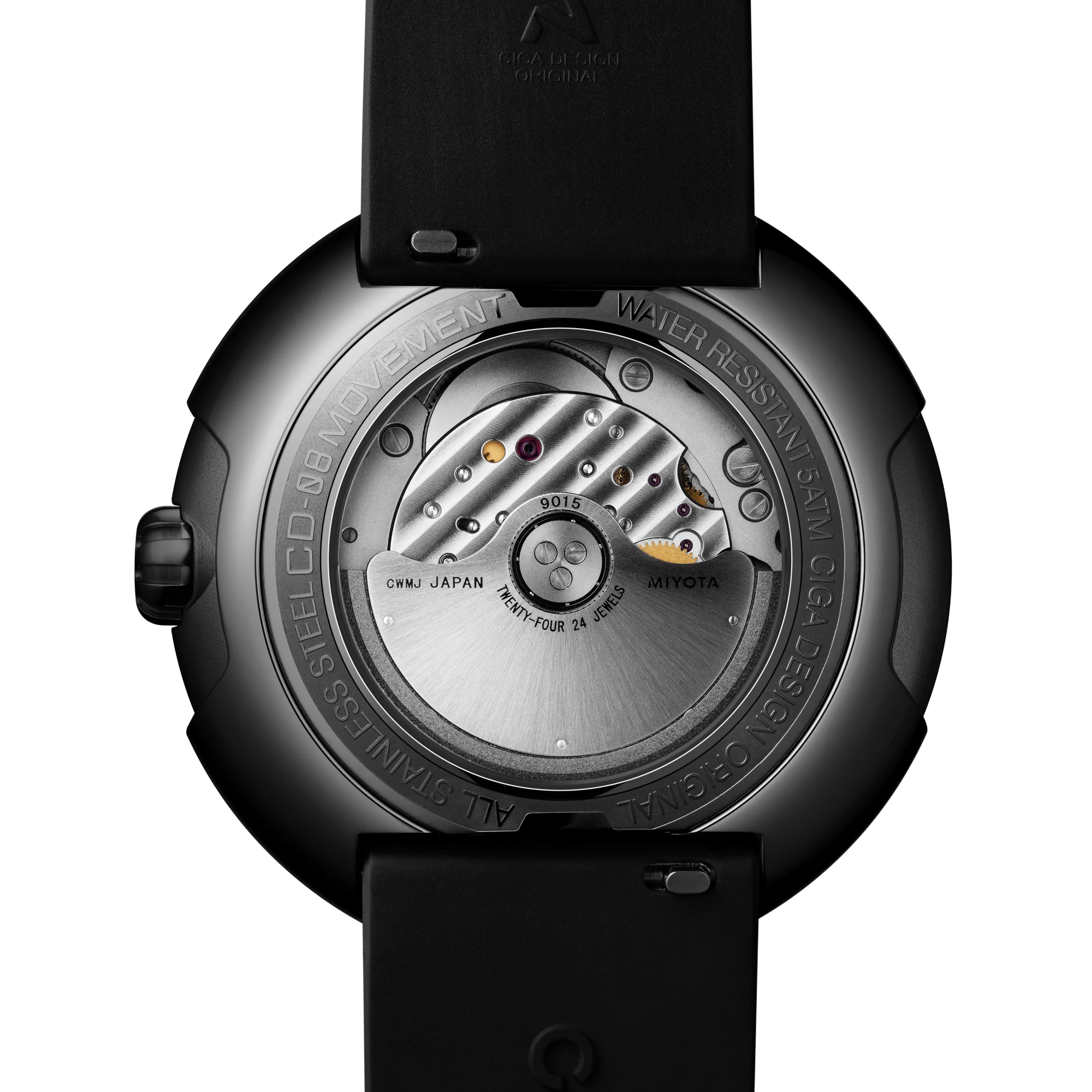 CIGA DESIGN TIME CIPHER SILVER WANDERING HOUR WATCH - Red Army Watches 