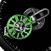 CIGA DESIGN TIME CIPHER SILVER WANDERING HOUR WATCH - Red Army Watches 