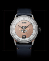 TIMELESS HMS 003 WHITE ROSE GOLD ( BK ) - Red Army Watches 