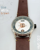 TIMELESS HMS 003 BLUE WHITE DIAL - Red Army Watches 