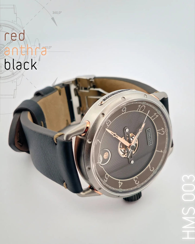 TIMELESS HMS 003 BROWN ANTRACITE DIAL - Red Army Watches 