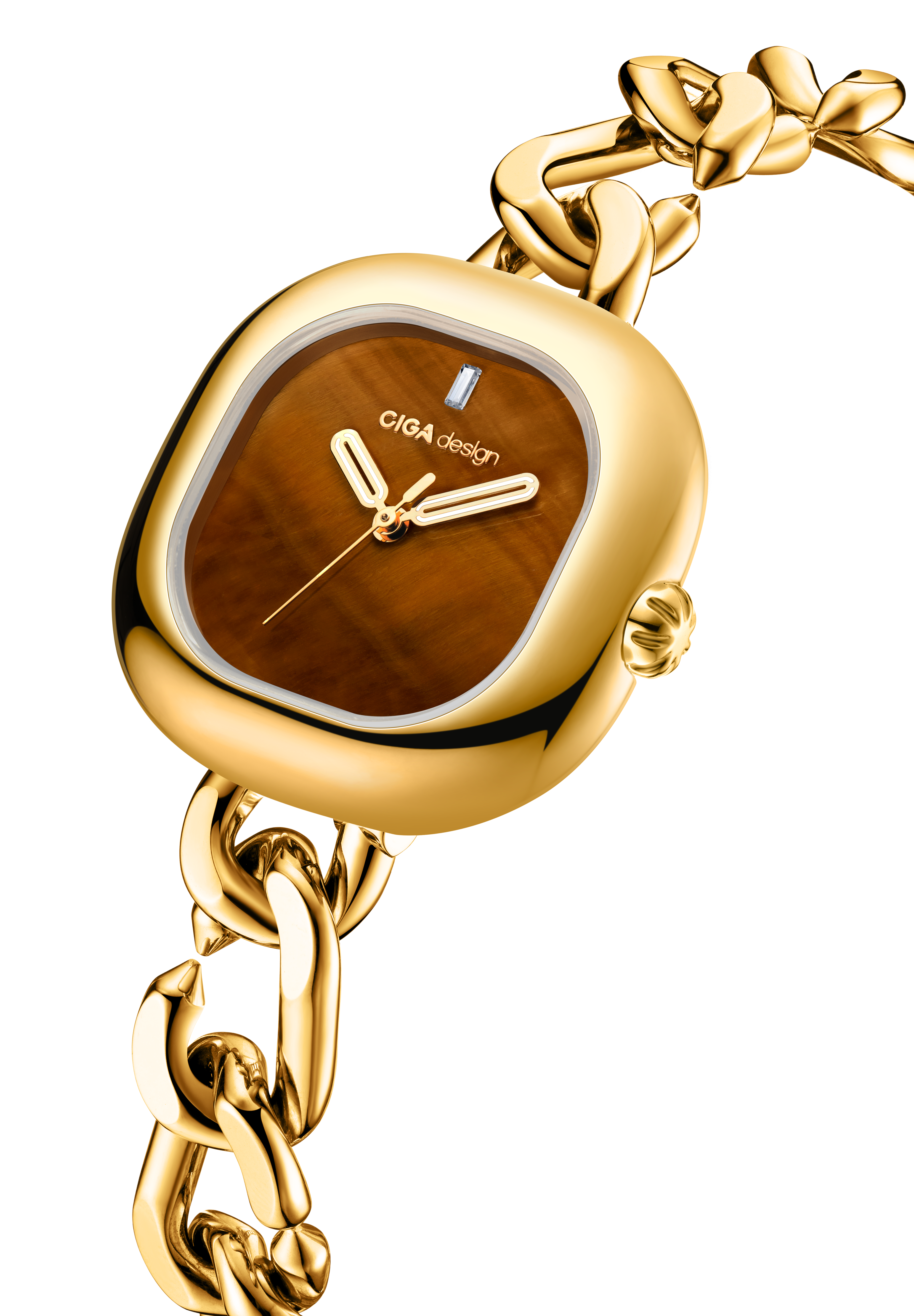 CIGA Design D-Series Aglaia Brown 33mm (Copy) - Red Army Watches 