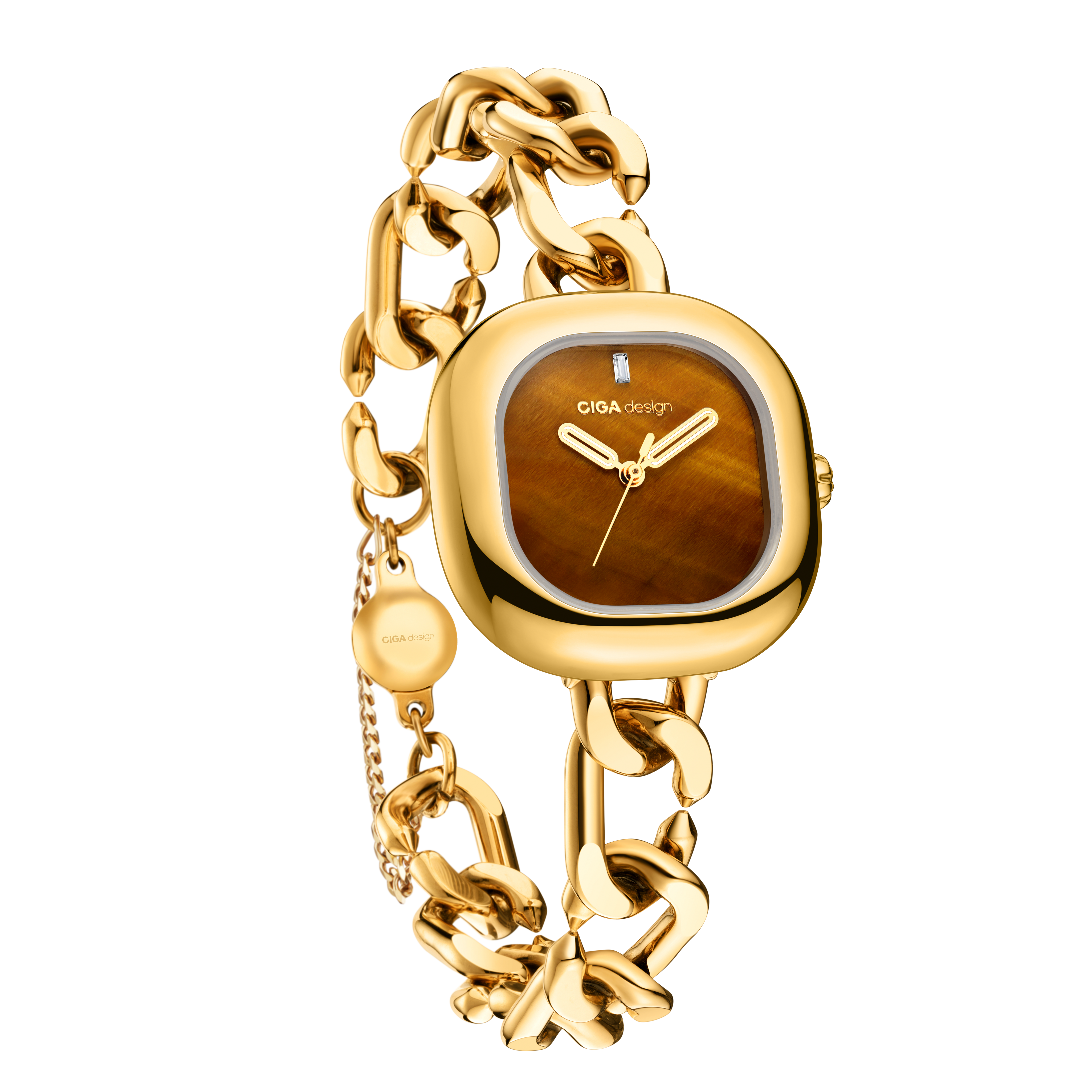 CIGA Design D-Series Aglaia Brown 33mm (Copy) - Red Army Watches 