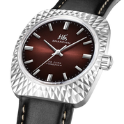 SHANGHAI ORIGINATE WATCH AESTHETE RETRO 7110 RED DIAL - Red Army Watches 