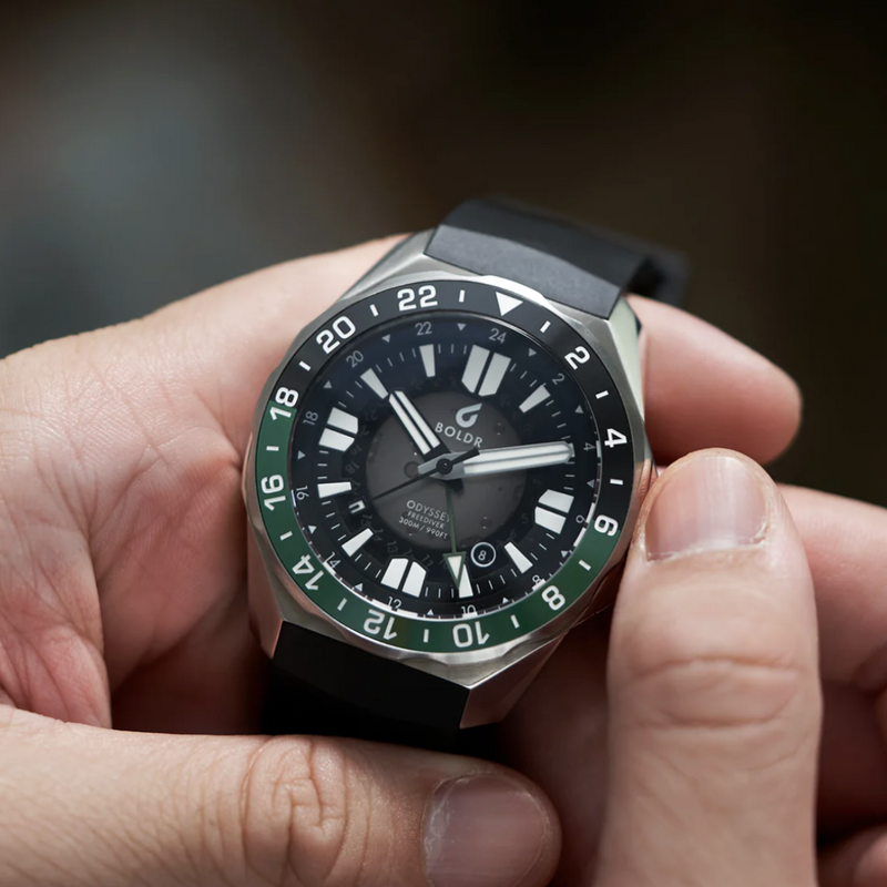 BOLDR Odyssey Freediver GMT SP1961 - Red Army Watches 