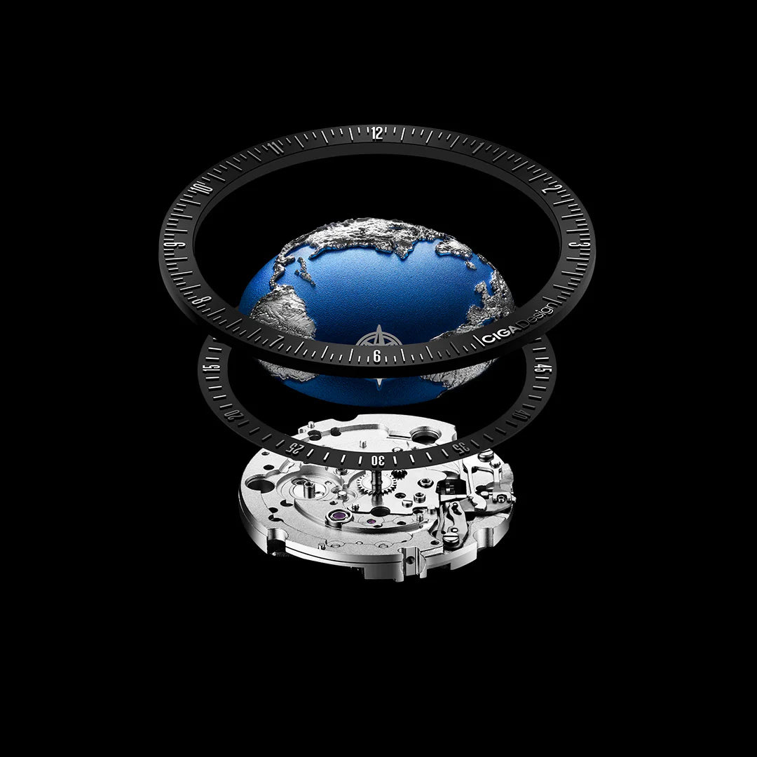 CIGA Design U-Series Blue Planet II Atlantic Stainless Steel (46mm)