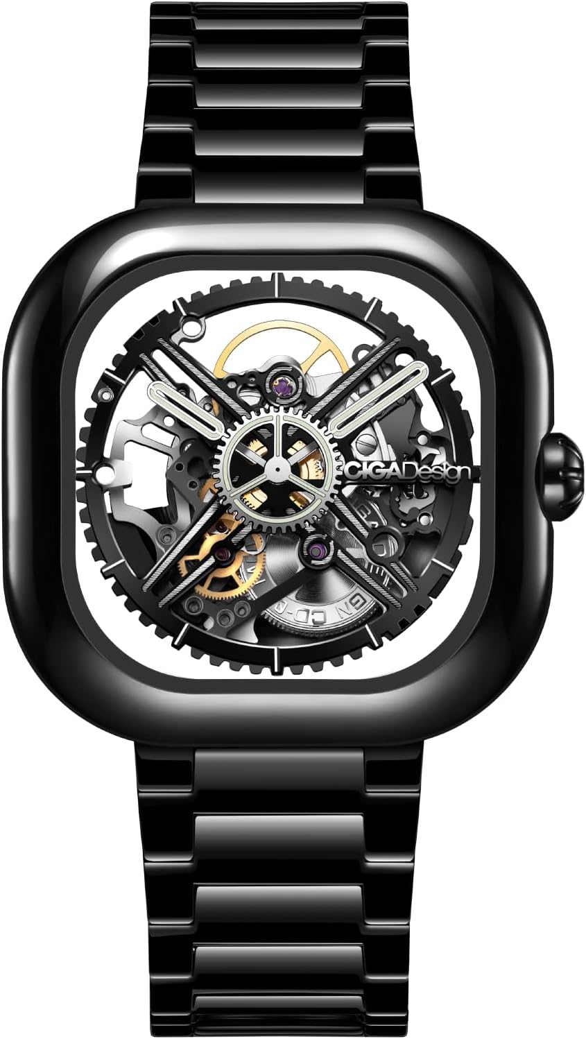 CIGA Design  Y Series · Eastern Jade - Black Mechanical Watch