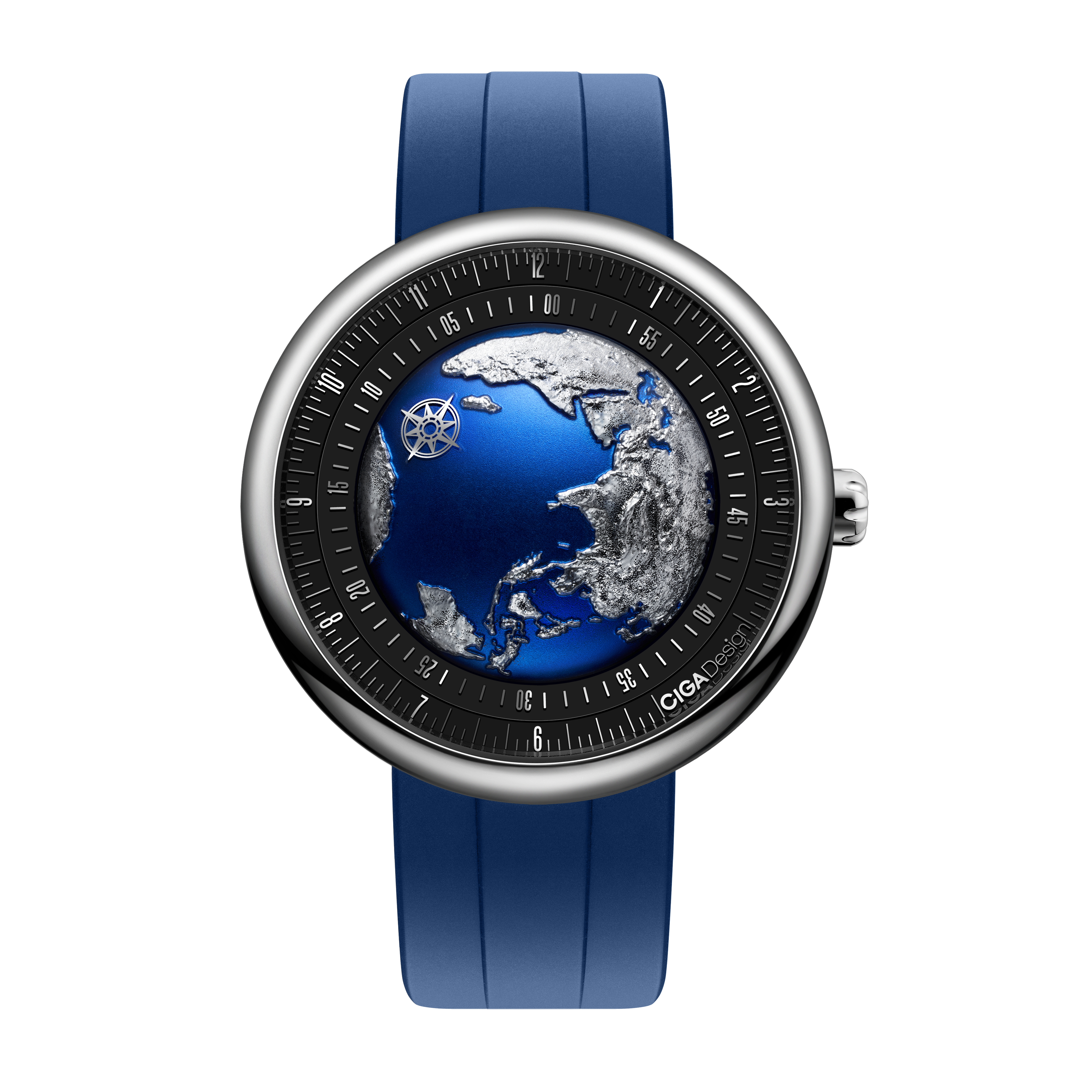 CIGA Design U-Series Blue Planet Stainless Steel II CIGA 43mm