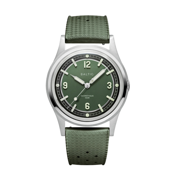 BALTIC HERMÉTIQUE TOURER GREEN - Red Army Watches 