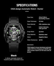 CIGA Design Z-Series Hunter Black Skeleton