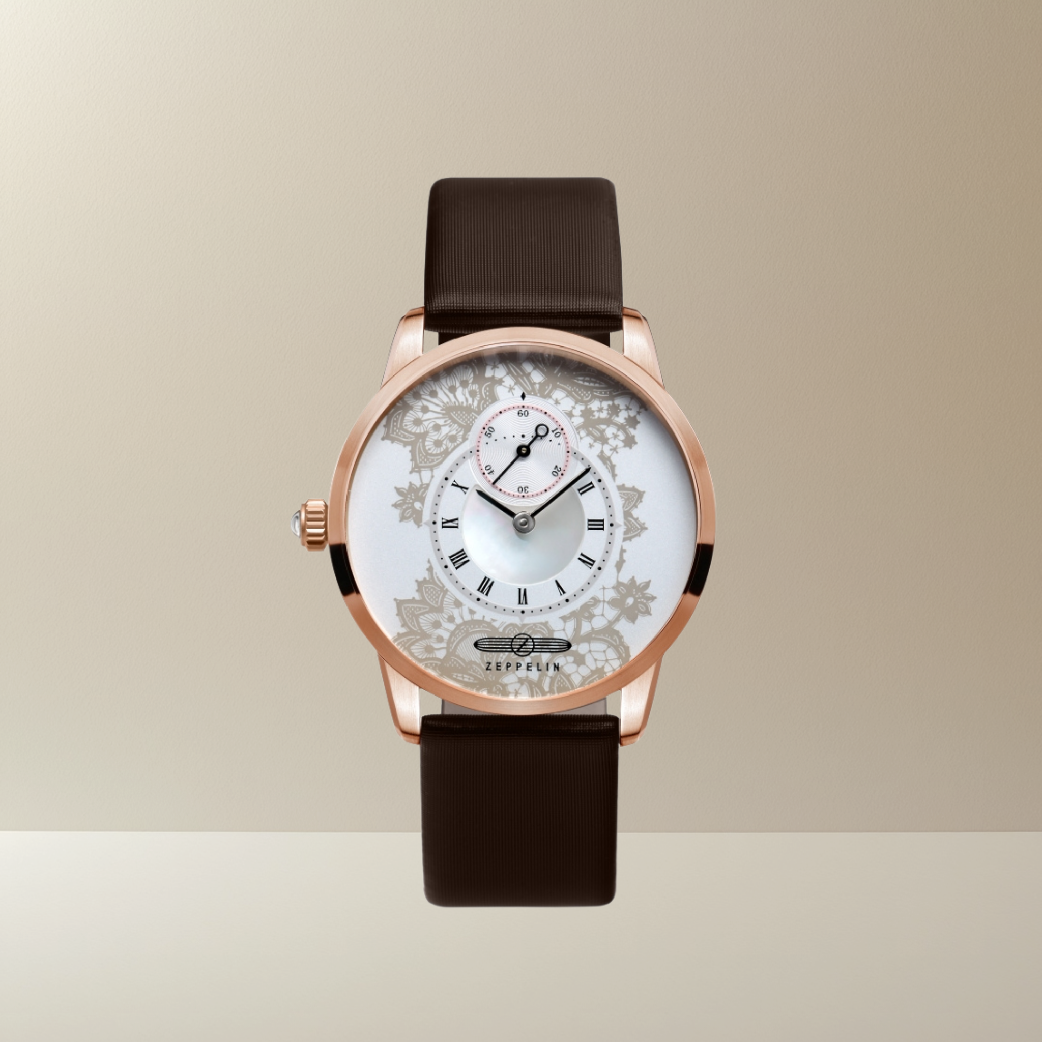ZEPPELIN VIKTORIA LUISE SILVER MOP QUARTZ 7331-5