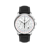 ZEPPELIN LZ126 LOS ANGELES WHITE DIAL CHRONO AUTOMATIC WATCH 7624-1
