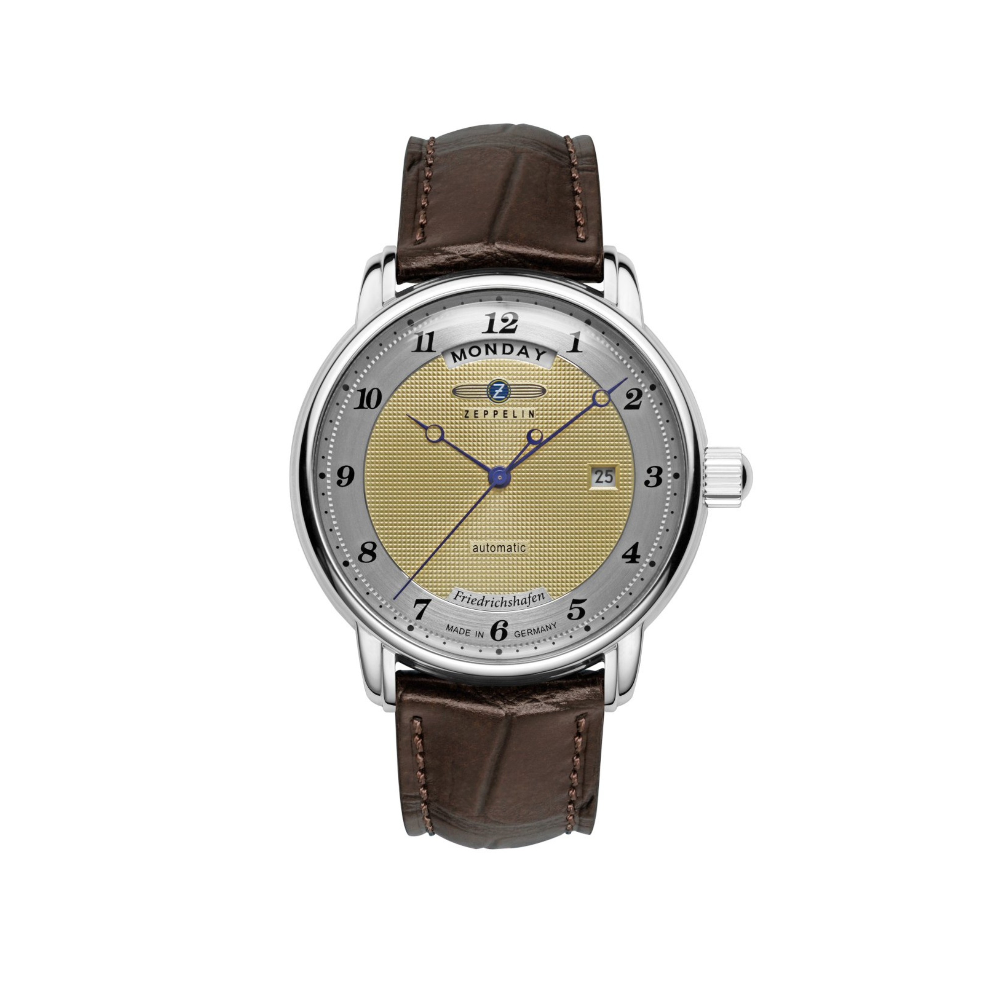 ZEPPELIN FRIEDRICHSHAFEN GOLD COLORED DIAL AUTOMATIC 8562-5